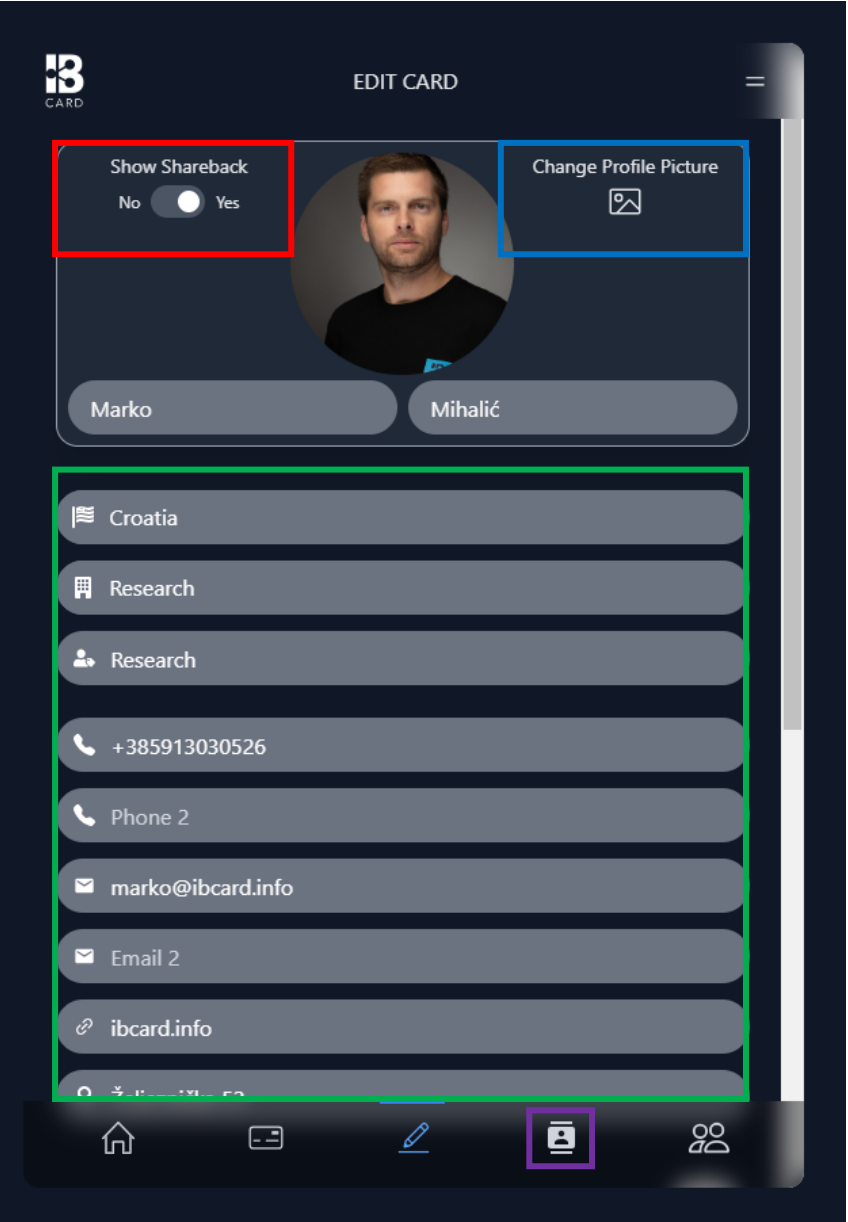 ibcard.info, digitalna vizitka, digitalniletak.hr, digitalni letak